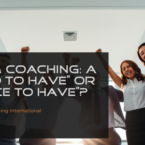 Business team celebrating success together representing team coaching, collaboration, and high-performing teams